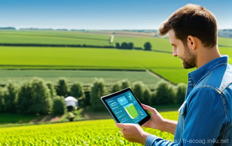 친환경농업 업무일지 작성 팁 - **Prompt 1: The Artisan Farmer and the Field Logbook**
    "A close-up, authentic portrait of a thou...